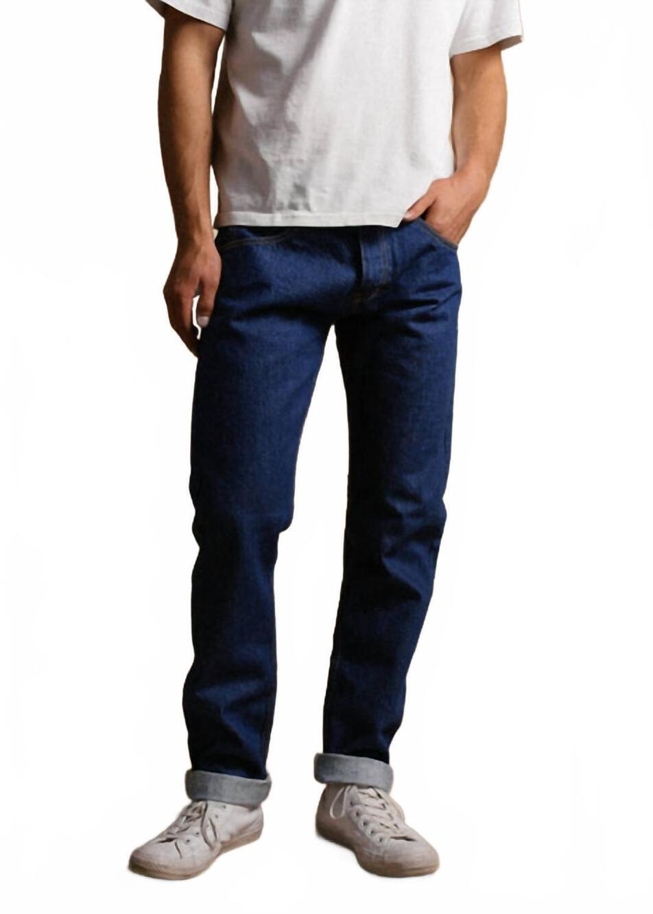 NEW IRON & RESIN bodie mid rise pant in indigo
